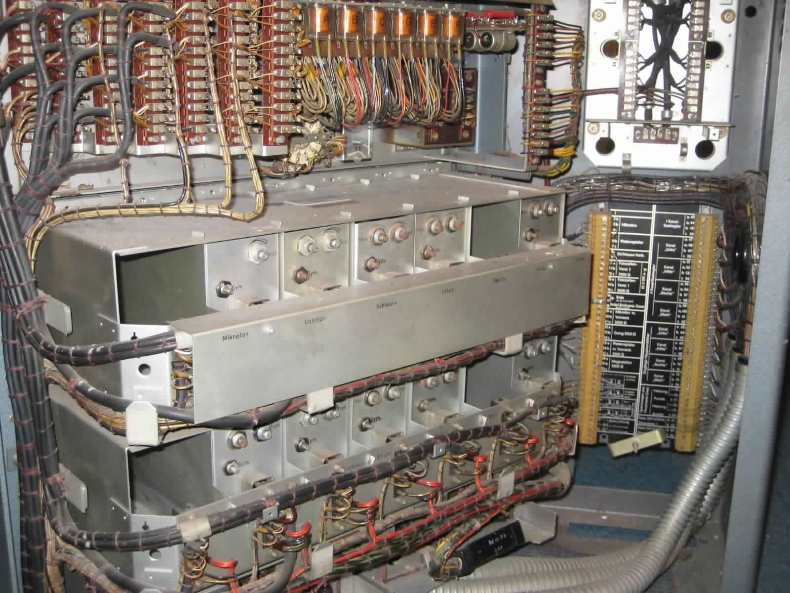 Klangfilm Siemens Eurodyn preamplifer Rack amplifier tube preamp